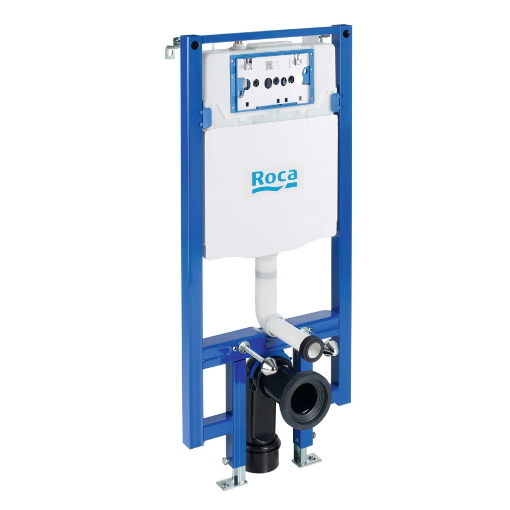 Cut out image of the Roca Duplo One 1120mm Compact Wall Hung WC Frame with Dual Flush Cistern